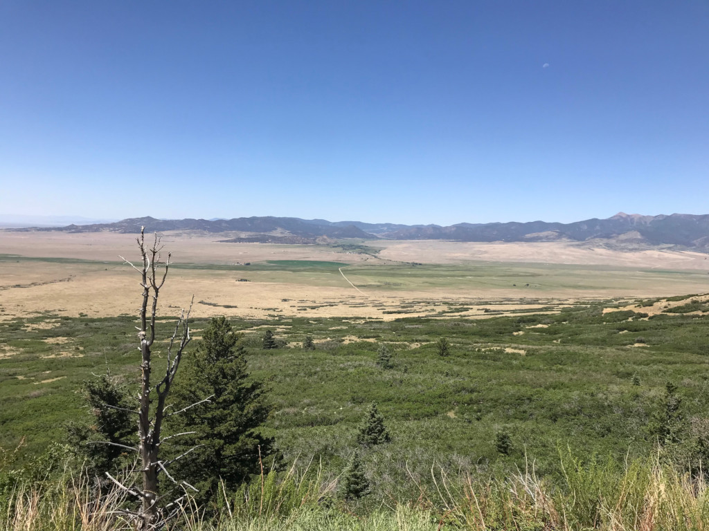 View of the San Luis Valley